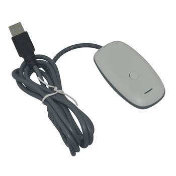  10 gab. daudz xbox 360 Jauno Black PC USB Gaming Uztvērējs X - 360 Bezvadu Kontrolieris acessorios