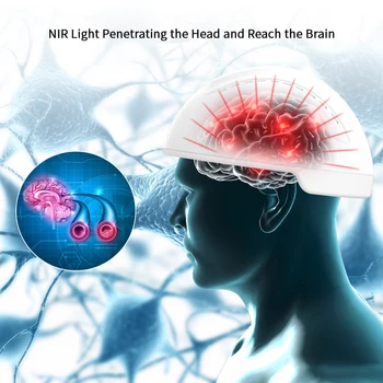  2019 Jaunas Smadzeņu Photobiomodulation Mašīna 810 nm, led gaismas terapija
