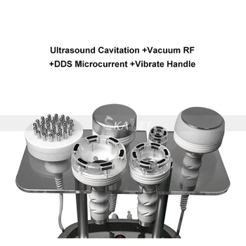  80K Ultraskaņas Cavitation Vakuuma RF Ādas Tvirtumam Anti-aging Ķermeņa Sculpting Ierīces Ātra Piegāde