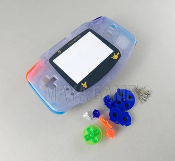  8sets, Lai Game Boy Advance GBA Konsoles Sapņains Pilns Komplekts Korpusa Apvalks gadījumā ATTIECĪBĀ uz GBA Sapnis Shell Pilna uzņēmējas