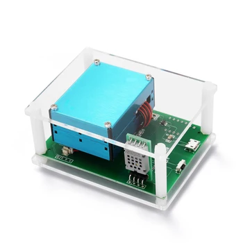  A4 Mājas lietošanai Augstas Precizitātes Ciparu LED Displejs USB Mini PM2.5 CO2 Detektoru, Daudzfunkcionāla Lāzera Gaisa Testeris Mājas Transportlīdzekļiem