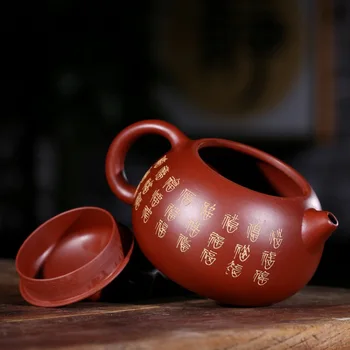  Asistents Yixing violetā māla pods ģimenes, handcrafted ceļojumā tējas komplekti un dāvanas, piemēram, Tianzhifu violetā māla pods