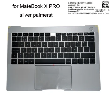  Backlit Spānija spānijas tastatūru touchpad klaviatūras Huawei MateBook X Pro MACH-W19 W19B W29 W29B SP klēpjdatoru Palmrest NSK-360BN