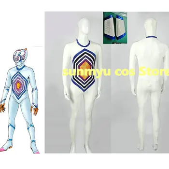  Bakuryuu Sentai Abaranger Ar Barmia Karavīri Baamia-aii Slikti Soliders Balts Bodysuits Cosplay Kostīms,Custom Size Halloween