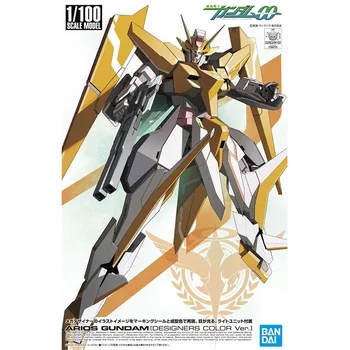  Bandai Patiesu Gundam Modeļa Komplekta Anime Attēls TV 19 1/100 Arios Dizaineriem, Krāsu Gunpla Anime Rīcības Attēls Rotaļlietas Bērniem