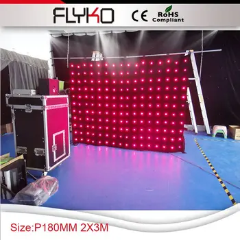  Bezmaksas piegāde p18 2x3m led displejs valdes skatuves fona video aizkaru