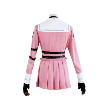 Danganronpa V3 Miu Iruma Cosplay Kostīmi Sieviešu Kleita Meitenēm Formas apģērbi