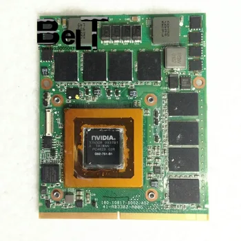  Dell Alienware M17X M15X Notebook PC DDR3 1GB MXM 3 Graphics Video Kartes GTX260M GTX 260M testa Bezmaksas Piegāde