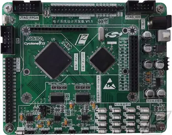  Elektronisko Sistēmu Dizainu: FPGA Development Board + C8051F020 Attīstības padomē + ātrgaitas AD_DA _ Salīdzināšanas Moduli