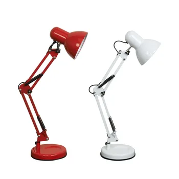  Ilgi Swing Arm regulēšana klasiskās galda Lampas E27 LED klipu Galda Lampa studiju Office Lasījumā nakts Gaisma guļamistabas gultas
