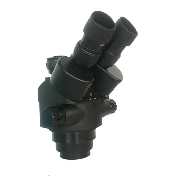  Jaunu Optisko Instrumentu 3,5 X-90X Rūpniecības Trinokulara Stereo Mikroskopu 0.5 X Adapteris Rotaslietas, Mobilo Telefonu PCB Remonts