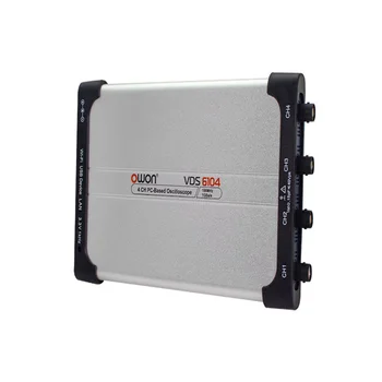  Karstā Pārdošanas OWON 4 Kanālu Digitālais Virtuālo Osciloskopi 8bits 70MHz 1Gsa/s Veida USB-C 5-15V 10M Ieraksts VDS6074 Osciloskopa