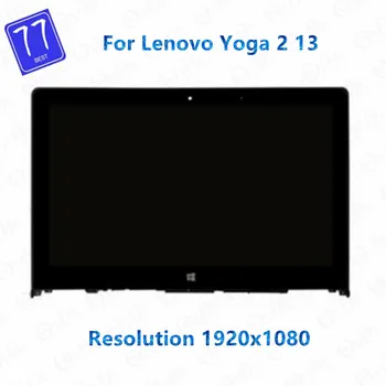  Lenovo Yoga2 13 LCD Touch Digitizer Ekrāna Asamblejas B133HAN02.0 LP133WF2 SPA1 Lenovo Yoga 2 13 LCD Montāža 1920X1080