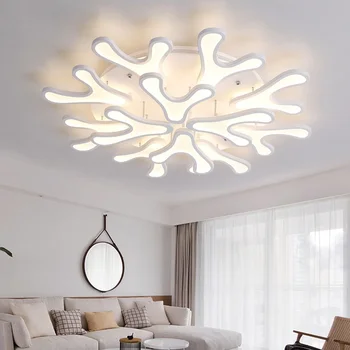  Radošā koraļļu LED post-modernās griestu lampas Modes Radošo Mājas un Komerciālo Dekori Griestu lampas