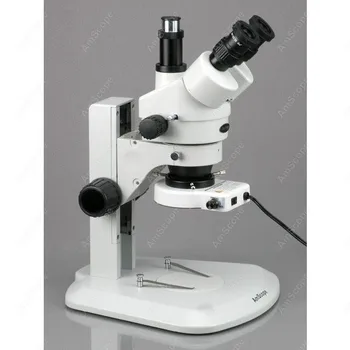  Super Widefield Mikroskopu--AmScope Piegādes 7X-45X Super Widefield Stereo Tālummaiņas Mikroskopa ar 80-LED