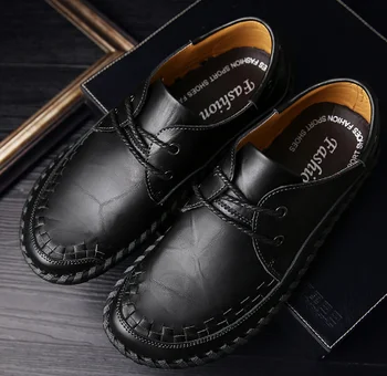  Vasarā 2 jaunas vīriešu kurpes korejiešu versija tendence 9 vīriešu ikdienas apavi elpojoši apavi, vīriešu apavi Q7K261