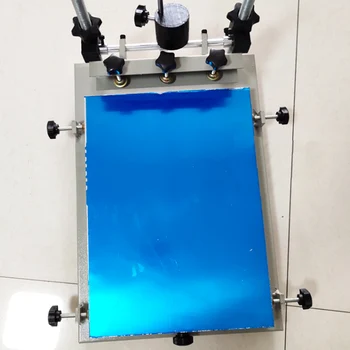  Viena krāsa rokasgrāmata plakanā ekrāna drukāšanas mašīnu (45cmx60cm) Augstas kvalitātes alumīnija plāksne