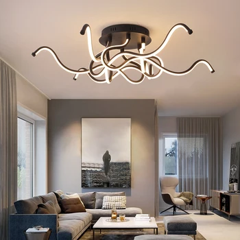  Vienkārša un moderna dzīvojamā istaba griestu lampa izpēte radoša personība modes bārs galda recepcijas pakalpojumi tējas istaba apģērbu veikals lampas
