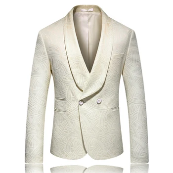  Vīriešu Pavasara Un Rudens Modes Eiropas Un Amerikas Top Bizness Gadījuma Skaists Slim Vīriešu Kokvilnas Uzvalks Modelis