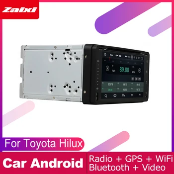  ZaiXi Toyota Hilux 2004~Auto Android Multimediju Sistēma ar 2 DIN Auto DVD Atskaņotājs, GPS Navi Navigācija, Radio, Audio, WiFi