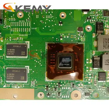  Akemy Par Asus X555YI X555D A555D X555Y X555DG grāmatiņa mainboard ar FX-8700 CPU, 4GB RAM X555DG klēpjdators mātesplatē LABI pārbaudīta