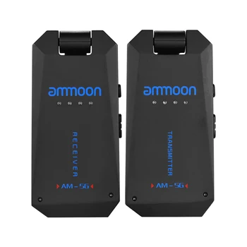  Ammoon AM-5G Bezvadu 5.8 G Ģitāra Sistēmas Audio Raidītājs un Uztvērējs ISM Band Elektriskās Basģitāras Pastiprinātāju, Instrumenti,