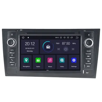  Android 9 Ar DSP AUDI A6 1997-2005 Touch Nogāzes Auto radio video DVD atskaņotājs, Multimediju GPS navigācijas 2 Din Radio Lentes