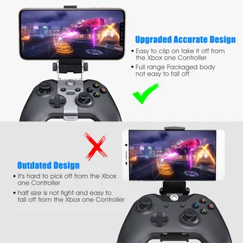  Handgrip Stand For Xbox Viens/S/X Gamepad Kontrolieris Regulējams Klipu Turiet Statīvs Ar Regulējamu Tālruņa Turētājs Muilt Mobilo