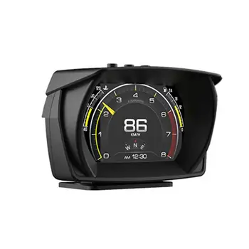  Heads-Up Display Automašīnām, AP-5 OBDGPS Smart Platums HUD Displeja Spidometrs OBD GPS Interfeiss Automātiska Digitālā Spidometra Ūdens Tem