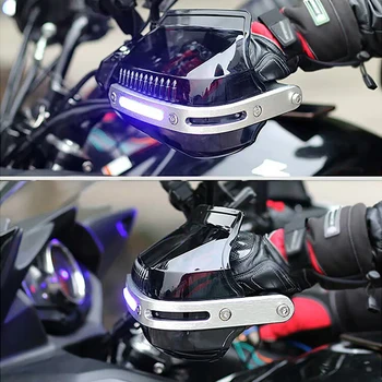  Motocikls, Roku Sargi, LED Handguard Aizsargs Vējstikla Par TRIUMPH Tiger Street Triple Speed Triple 1050 Bonneville Tiger 800