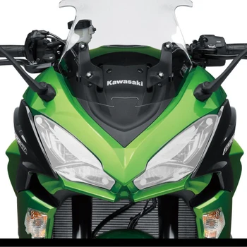  PAR KAWASAKI Z1000 SX Z1000-SX Z 1000 SX 2017-2018 motocikla priekšējo Lukturu Aizsargs Segtu Vairogs Ekrāns, Objektīvs