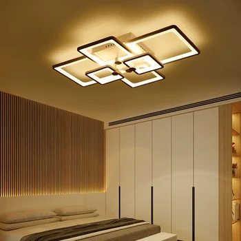 Radošā modern square LED griestu gaismas Mājas Dzīvojamā Istaba, Guļamistaba, kabinets Eju Griestu lampa Tirdzniecības dekoratīvais apgaismojums