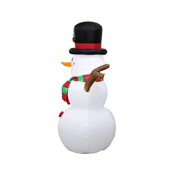  Rūpnīcas Tiešā Karstā Pārdošanas Ziemassvētku Piepūšamās 1.6 m Ziemassvētku Piepūšamās Koka zaru Sniegavīrs Var Pielāgot Grupa Krājumi