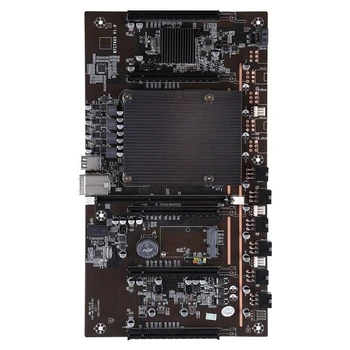  X79 H61 BTC Miner Mātesplati ar E5 2620 V2 CPU RECC 8G DDR3 Atmiņas 120G SSD 5X PCIE Atbalsta 3060 3080 Grafikas Karte