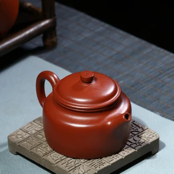  ★violetā māla tējkanna tīra rokasgrāmata valsts palīgs Dezhong maza tējkanna vienu tējkanna violetā māla tējas uzstādīt sadzīves